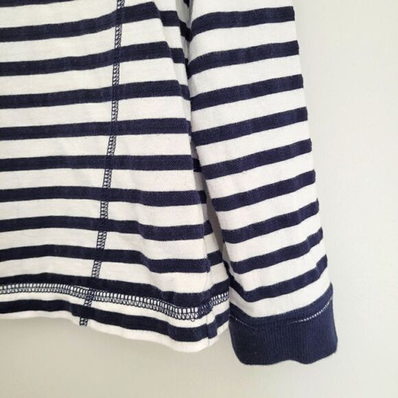 ROAMERS & SEEKERS nautical stripe LS tee - Picture 5 of 7